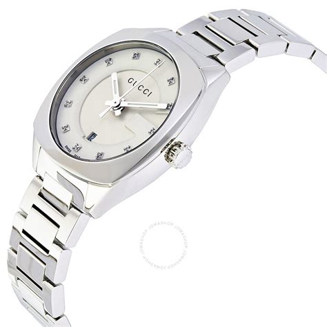 gucci ya142504|Women's GG2570 Stainless Steel White Dial .